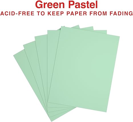 Staples Pastel 30% Recycled Color Copy Paper, 20 lbs., 8.5" x 11", Green, 500/Ream (14781)
