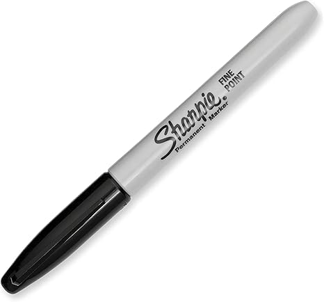 Sharpie Permanent Markers Bulk Set Fine Tip Markers Set For Plastic Metal Wood And More Black 36 Count